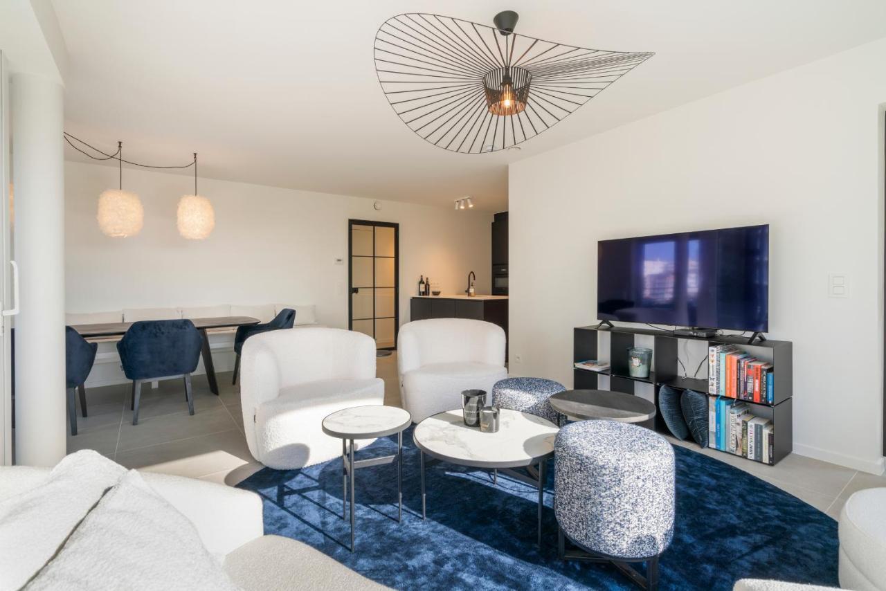 The Waves-Luxurious 3Bedroom App W Big Terrace & Garage Ostende Exterior foto