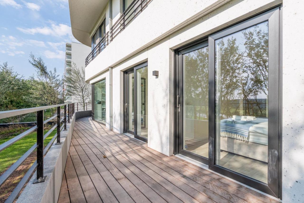 The Waves-Luxurious 3Bedroom App W Big Terrace & Garage Ostende Exterior foto