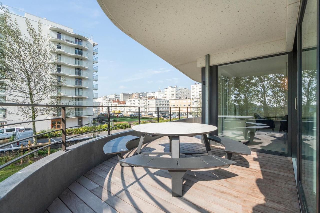 The Waves-Luxurious 3Bedroom App W Big Terrace & Garage Ostende Exterior foto