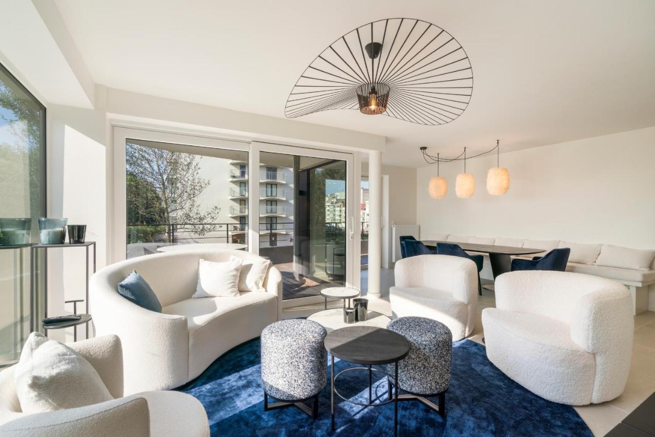 The Waves-Luxurious 3Bedroom App W Big Terrace & Garage Ostende Exterior foto